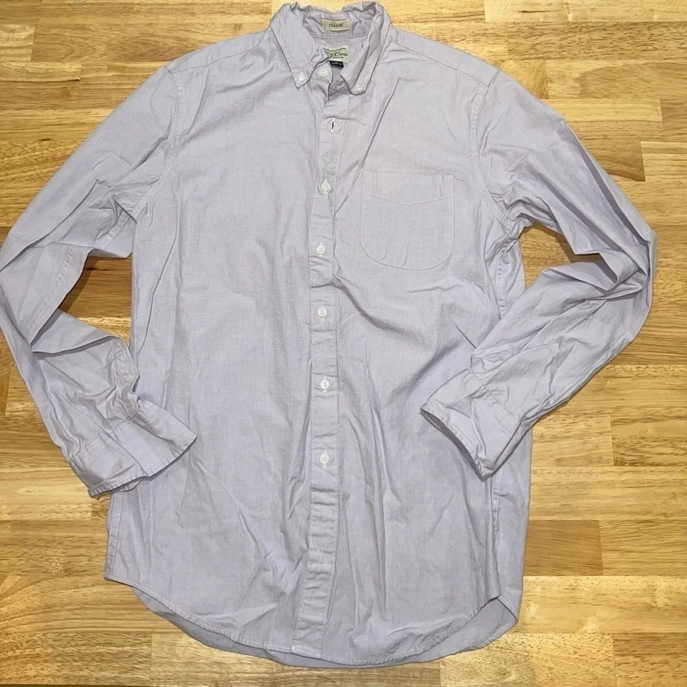 J. Crew Purple Casual Button Down Shirt